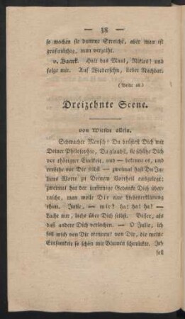 Dreizehnte Scene