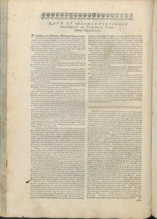 Notæ Et Animadversiones Nonnullæ Ad Præcepta Tabularum Rudolphi.