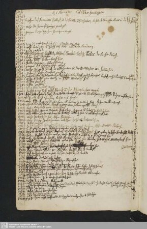 Bl. 306' ff. November