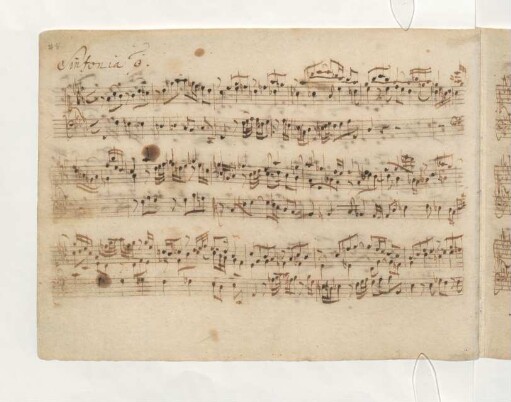 Sinfonien; cemb; f-Moll; BWV 795