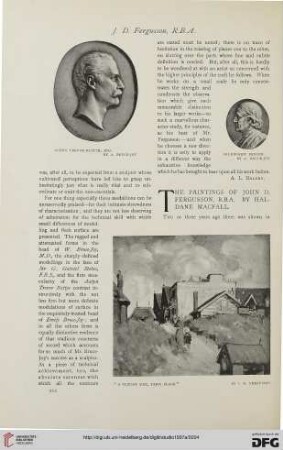 40: The paintings of John D. Fergusson, R.B.A.
