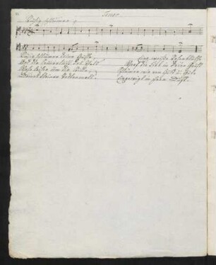 Tenor, Ruhig schlumm're