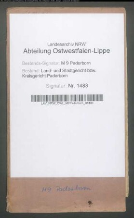Erblasser: Melies, Philipp: