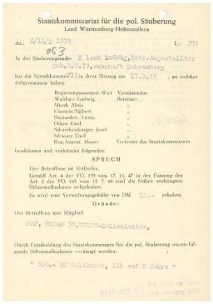 Blank, Ludwig