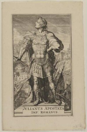 Bildnis des Julianus Apostata Imp: Romanus