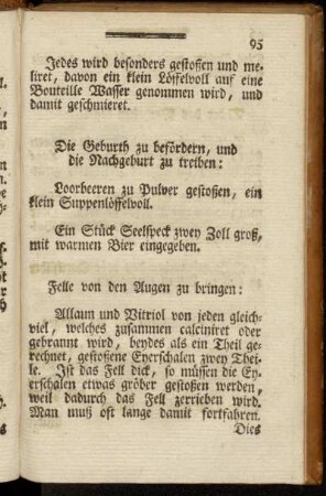 Felle von den Augen zu bringen: