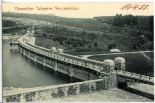 Neunzehnhain. Talsperre