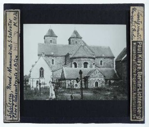 Susteren, Abtei Susteren : Außenansicht von O, Außenkrypta, Chor