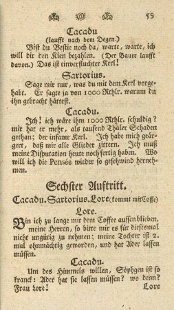 Sechster Auftritt