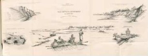 Plate I. To accompany the Superintendent of Embarkment's Report No. 1055 1/2 of the 21st August 1856. Para. 80. The Cuttack revetment (Kutjoohee side)