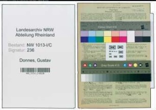 Entnazifizierung Gustav Donnes , geb. 08.01.1902 (Gastwirt)