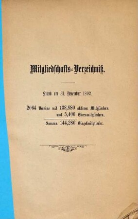 Geschäftsbericht des Bayerischen Veteranen-, Krieger- und Kampfgenossenbundes. 1892 (1893)