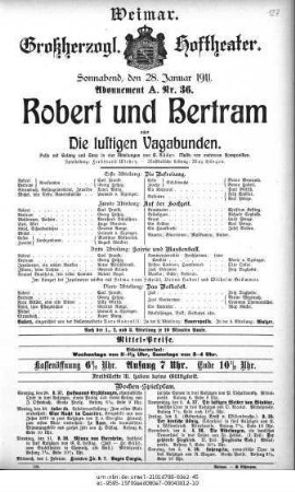 Robert und Bertram oder Die lustigen Vagabunden