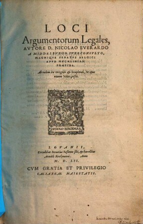 Loci argumentorum legales