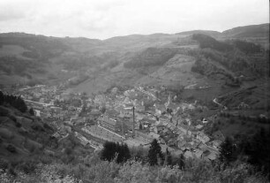 Zell im Wiesental: Blick ins Wiesental mit Zell