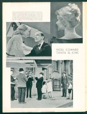 Noël Coward tienta el cine