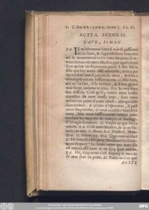 Acte I. Scene II.