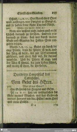 Das dritte Hauptstück des Catechismi. Vom Gebet des HErrn