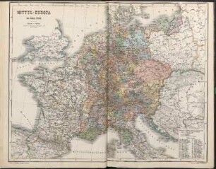 Mittel-Europa im Jahre 1250