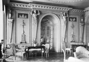 Gaußig. Schloss, Inneres, Gartensaal
