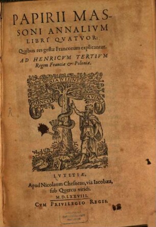 Annalium libri quatuor quibus res gestae Francorum explicantur
