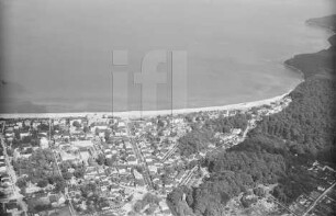 Seebad Binz auf Rügen : Blickrichtung Norden