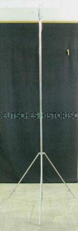 Fahnenständer zum Freundschaftsbanner der Arbeiterpartei Äthiopiens
