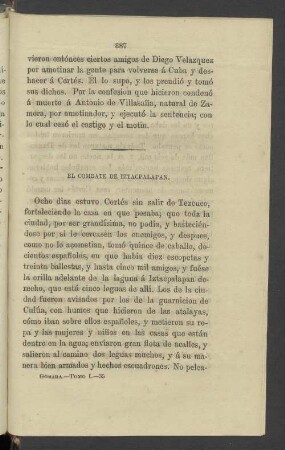 El Combate De Iztacpalapan