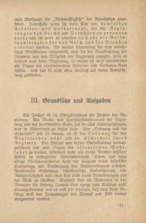 III. Grundsätze und Aufgaben