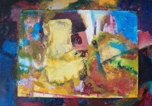 Landschaft mit Wasserfall