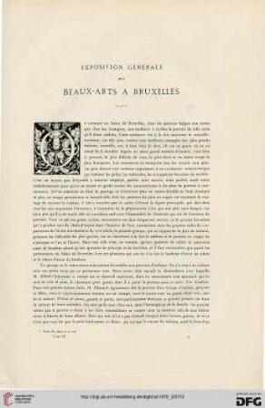 1: Exposition générale des Beaux-Arts à Bruxelles, [3]