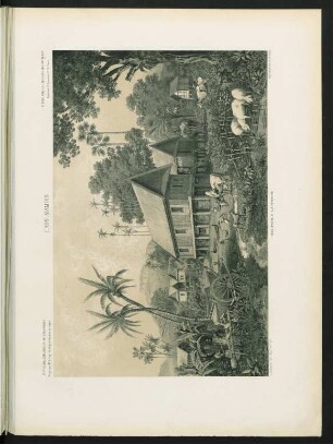 Pl. XVII. Laos siamois. Habitation laotienne