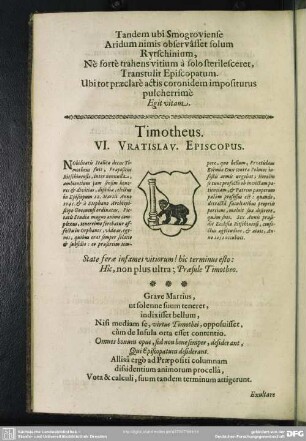 Timotheus VI. Vratislav. Episcopus