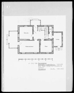 Godesberg, Kleines Sommerhaus, 1900/1905, von Paul Schultze-Naumburg erbaut