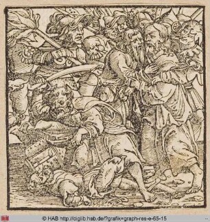 Der Verrat des Judas Ischariot.