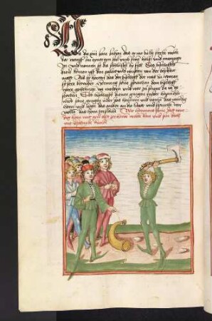 Morandins Brüder versuchen das Horn von Bourges zu zerstören