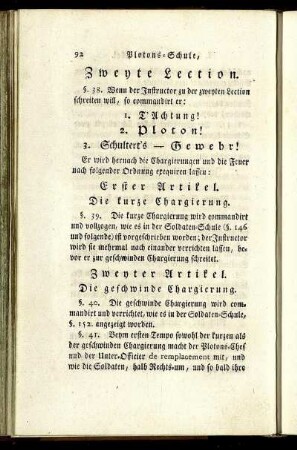 Zweyte Lection.