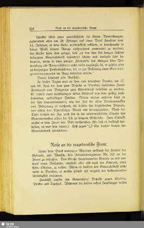 Reise an die mazedonische Front