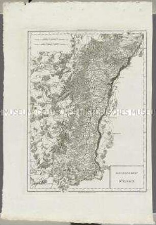 Atlas Nouveau: Gouvernement d'Alsace