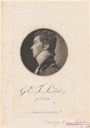G(otthold) E(manuel) F(riedrich) Seidel; geb. 1774