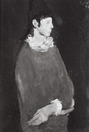 Harlekin in Rot