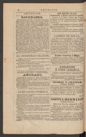 Anuncios.