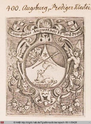 Wappen des Predigerklosters zu Augsburg