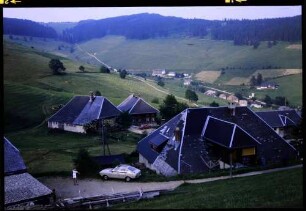 Todtnauberg: Schwarzwaldhäuser im Ortsteil Büreten