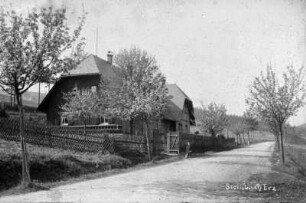Das neu erbaute Försterhaus an der Schmalzgrubner Straße