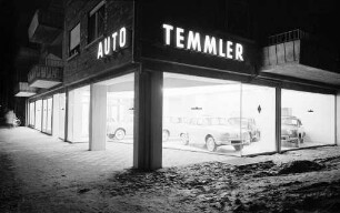 Neue Geschäftsräume für das Autohaus Helmut Temmler in der Ritterstraße 24.