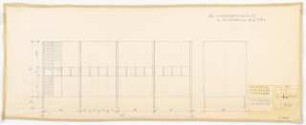 Hochschulbibliothek, Karlsruhe Neubau: Garderobenschränke, 1:10