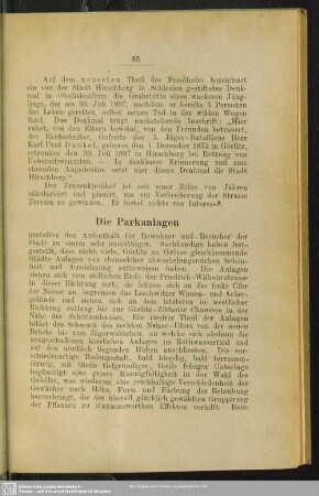 Die Parkanlagen