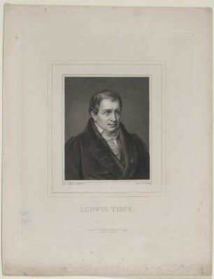 Bildnis des Ludwig Tieck