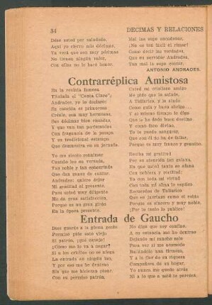 Entrada de Gaucho